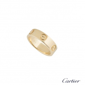 Cartier Yellow Gold Love Ring Size 58 B4084600